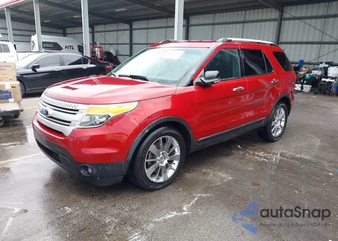 2014 Ford Explorer Xlt z USA, uszkodzony, nr VIN 1FM5K7D88EGC10199
